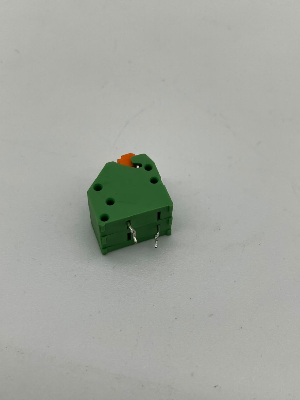 CUI Devices (Same Sky) TBL002A-350-02GR-2OR | 2-Position Screwless PCB Terminal Block (3.50mm Pitch)