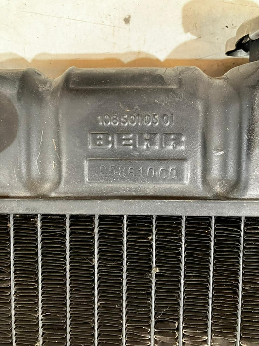 Original BEHR Engine Radiator with Integrated Oil Cooler - Mercedes-Benz W111 / W108 / W109 (280 SE 3.5 V8)