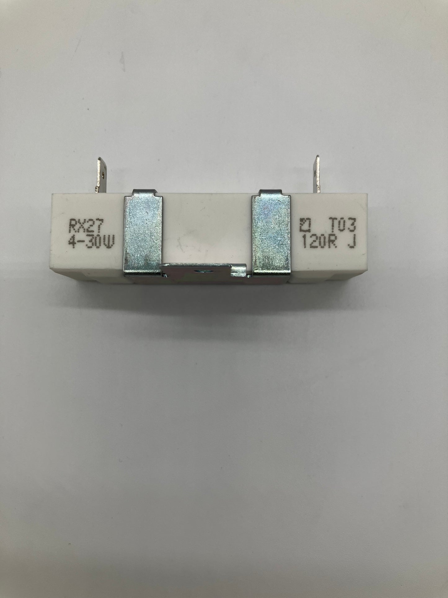 RX27 30W Ceramic Wirewound Power Resistor (120 Ohm)