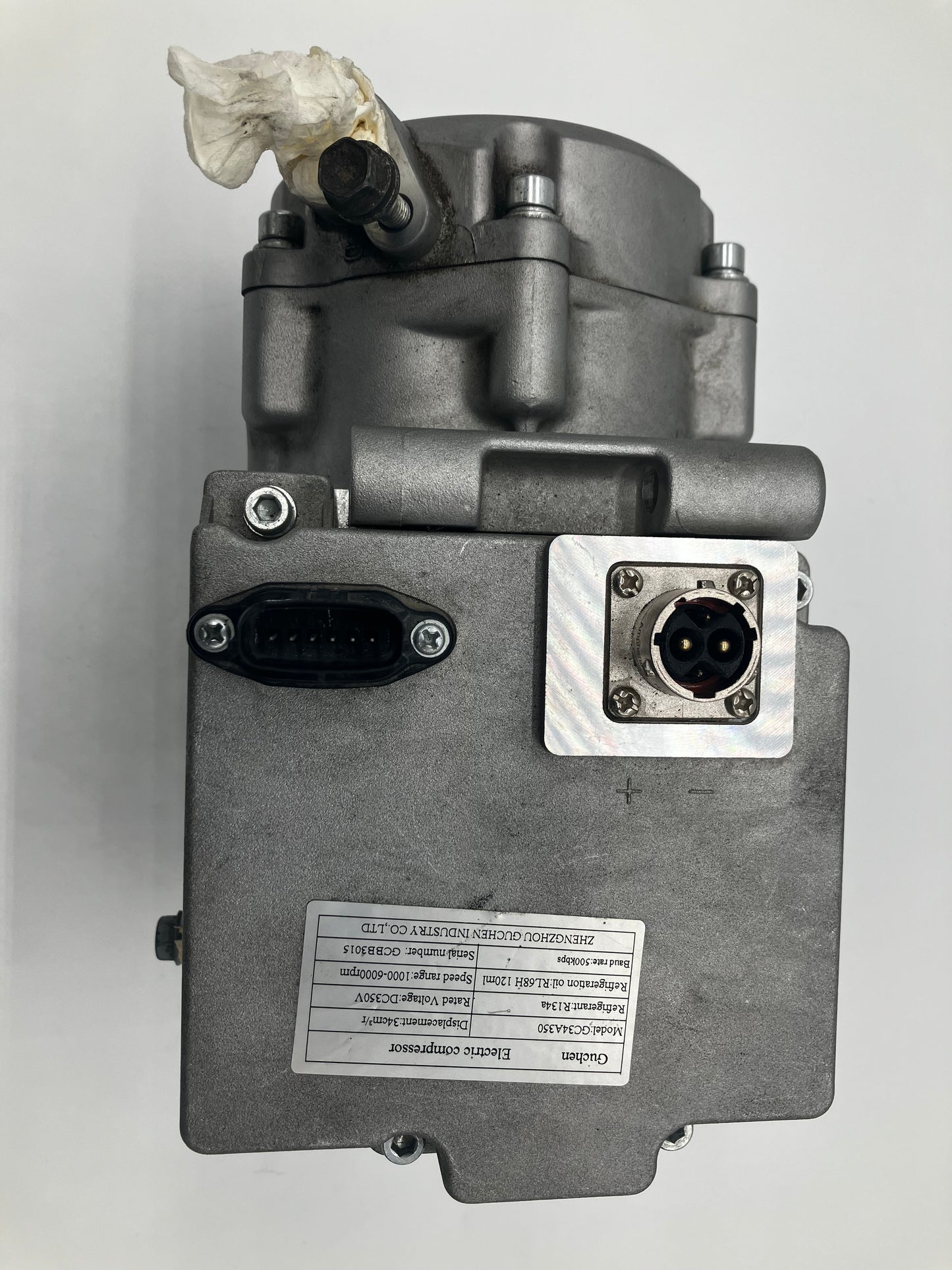 Guchen GC34A350 High-Voltage Electric A/C Compressor