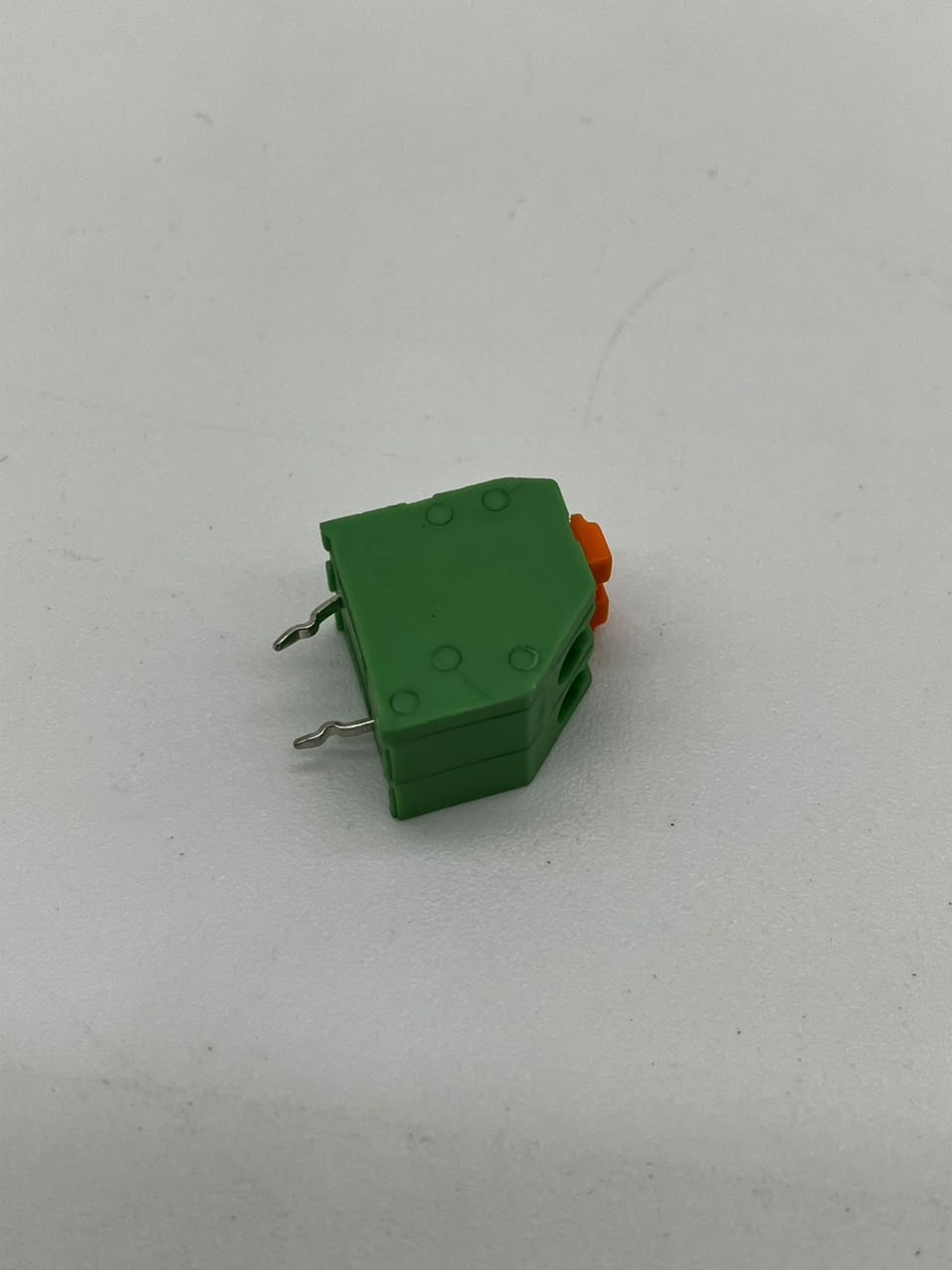 CUI Devices (Same Sky) TBL002A-350-02GR-2OR | 2-Position Screwless PCB Terminal Block (3.50mm Pitch)