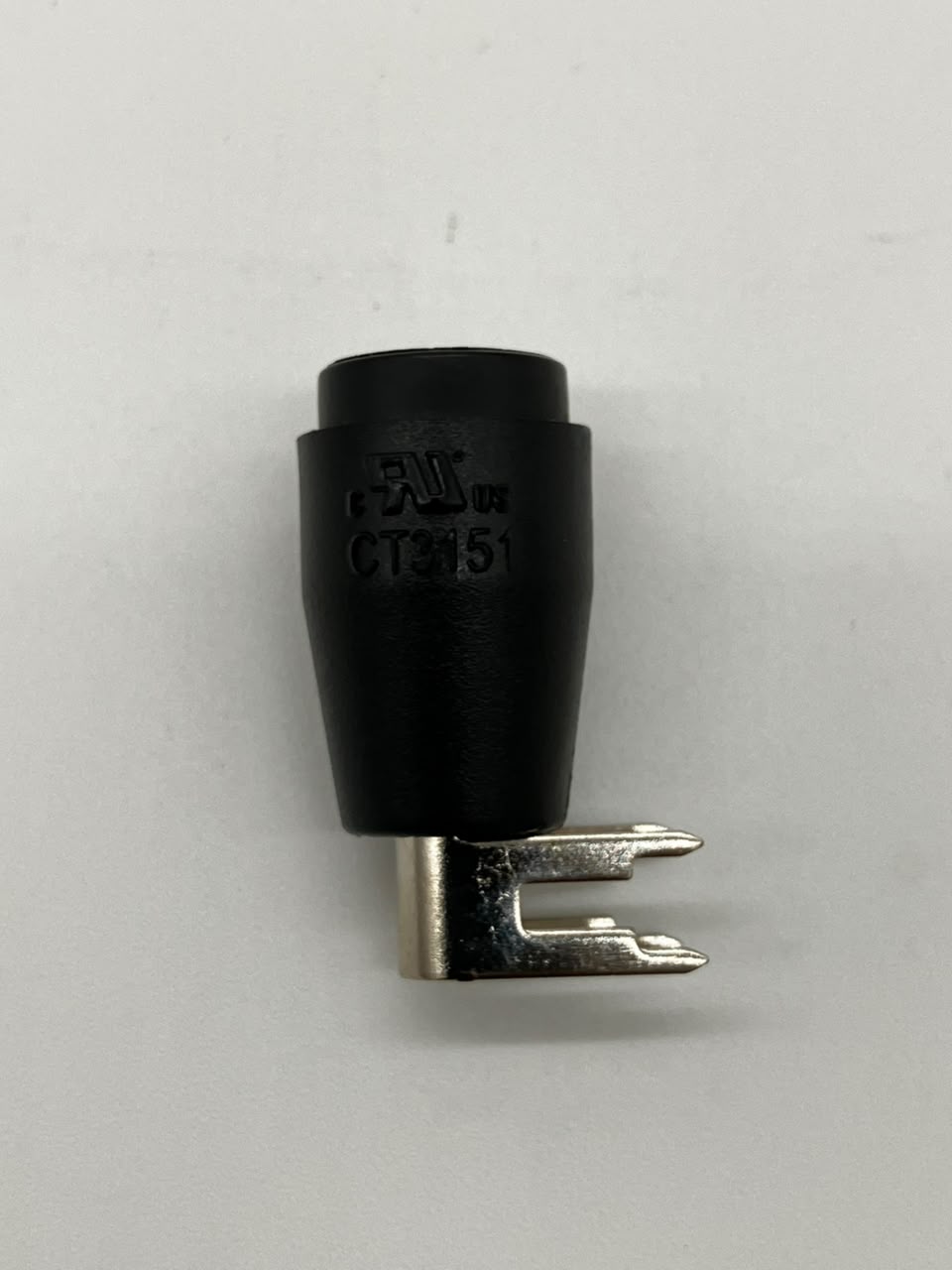 Cal Test Electronics CT3151-0 | 4mm Safety Banana Jack (Horizontal PCB Mount, Black)