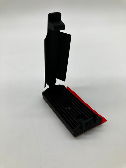 HellermannTyton FKH50APT-A-PA66HIR-BK | Adhesive Flat Ribbon Cable Clamp (Black)