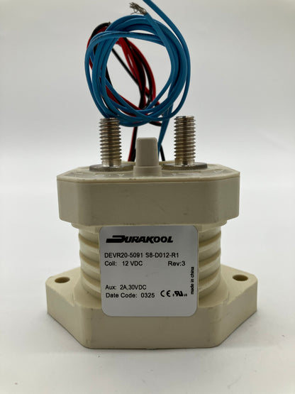 Durakool DEVR20-5091-S8-D012-R1 High-Voltage DC Contactor