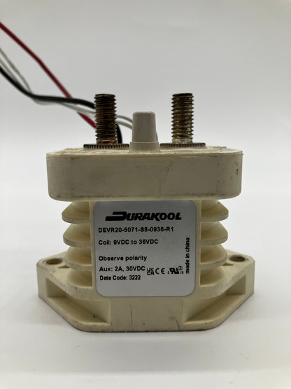 Durakool DEVR20-5071-S8-0936-R1 High-Voltage DC Contactor