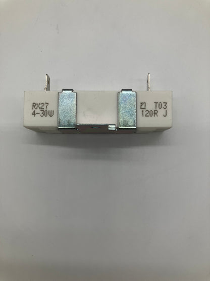 RX27 30W Ceramic Wirewound Power Resistor (120 Ohm)