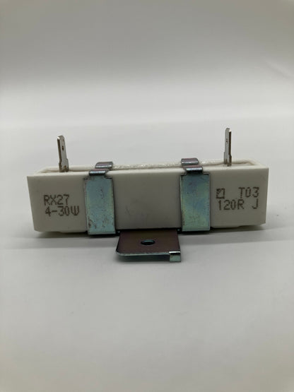 RX27 30W Ceramic Wirewound Power Resistor (120 Ohm)