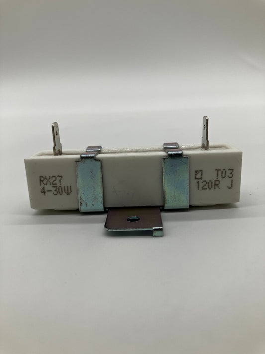 RX27 30W Ceramic Wirewound Power Resistor (120 Ohm)