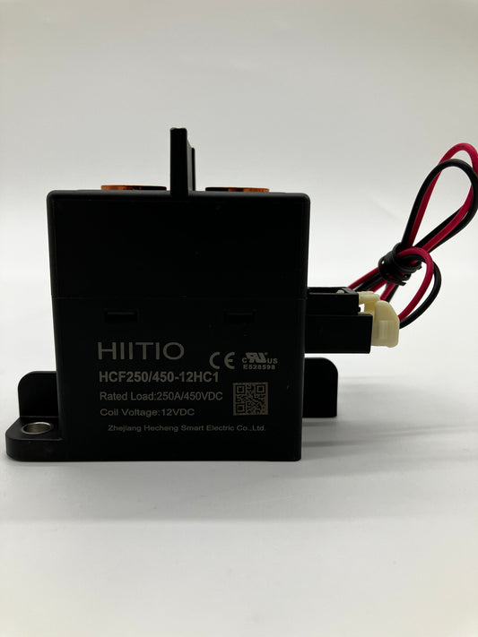 HIITIO 250A High-Voltage DC Contactor (Model HCF250/450-12HC1)