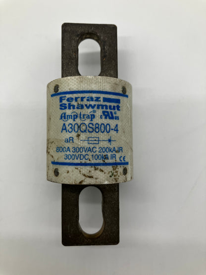Ferraz Shawmut Amp-trap A30QS800-4 High-Speed Semiconductor Fuse