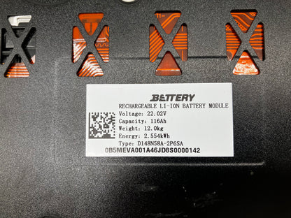 BETTERY 22.02V 116Ah Lithium-Ion EV Battery Module
