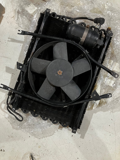 Original A/C Condenser & Cooling Fan Assembly - Mercedes-Benz W111 280 SE 3.5