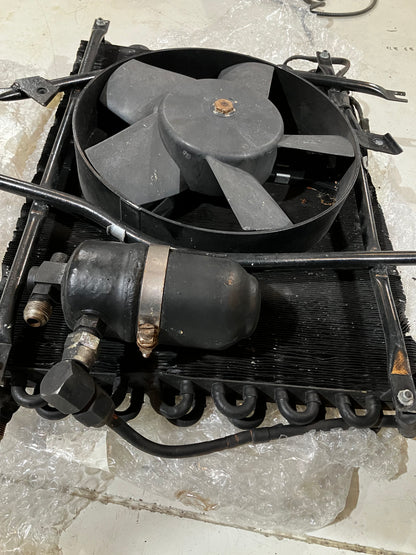 Original A/C Condenser & Cooling Fan Assembly - Mercedes-Benz W111 280 SE 3.5