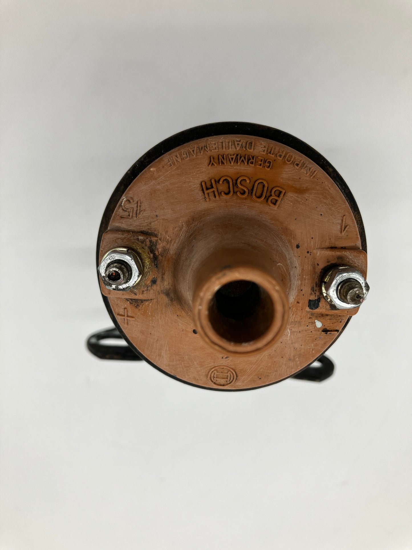 Original Bosch Ignition Coil with Mounting Bracket - Mercedes-Benz W111 280 SE 3.5