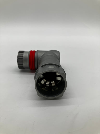 Amphenol PCD CHD Series High-Voltage Right-Angle Plug (Key A)