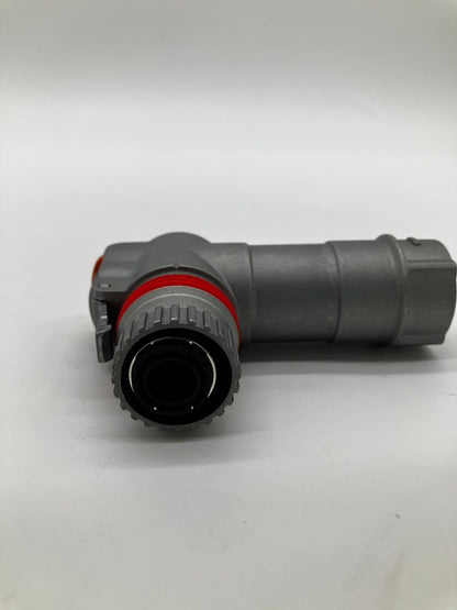 Amphenol PCD CHD Series High-Voltage Right-Angle Plug (Key A)