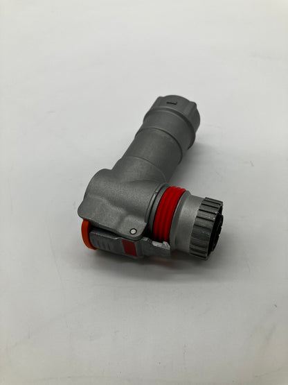 Amphenol PCD CHD Series High-Voltage Right-Angle Plug (Key A)