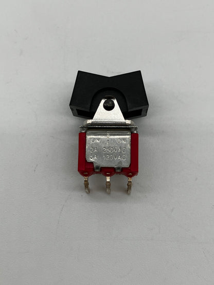 Miniature Right-Angle PCB Mount Rocker Switch (300SP3)